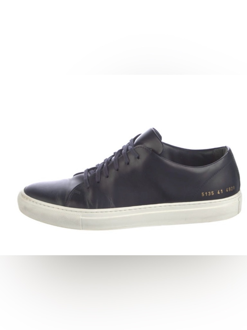 Common Projects Achilles Navy Leather Sneakers